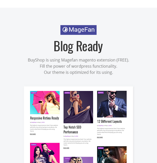 BuyShop - Best Magento theme