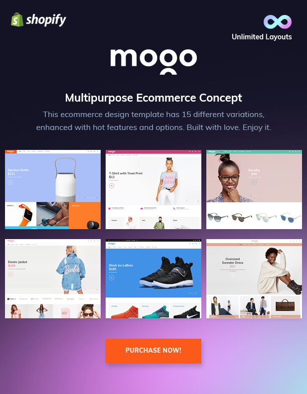 Mogo - purchase premium Shopify theme