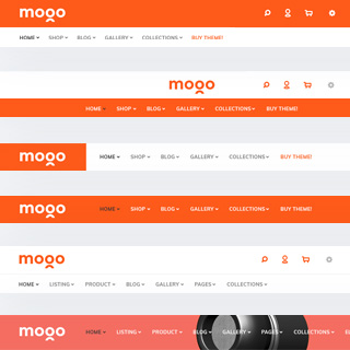 Header. 12 Prebuild Layouts. Sticky Header