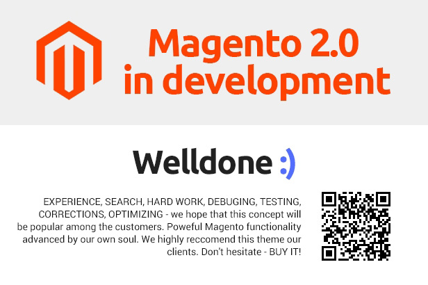 Welldone magento theme