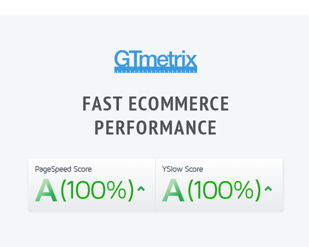 A/A 100%/100% maximum Performance Scores according to GTmterix