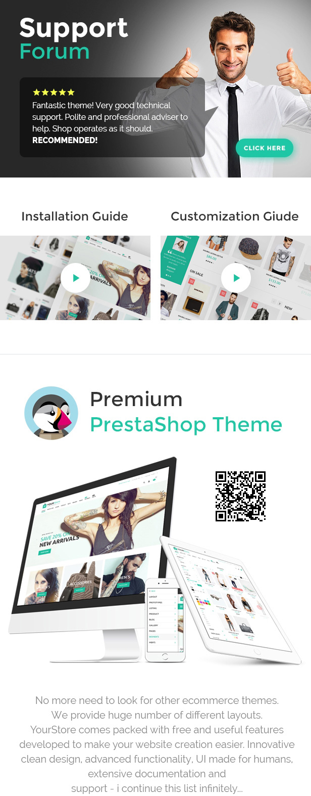 YourStore - Revolution PrestaShop theme